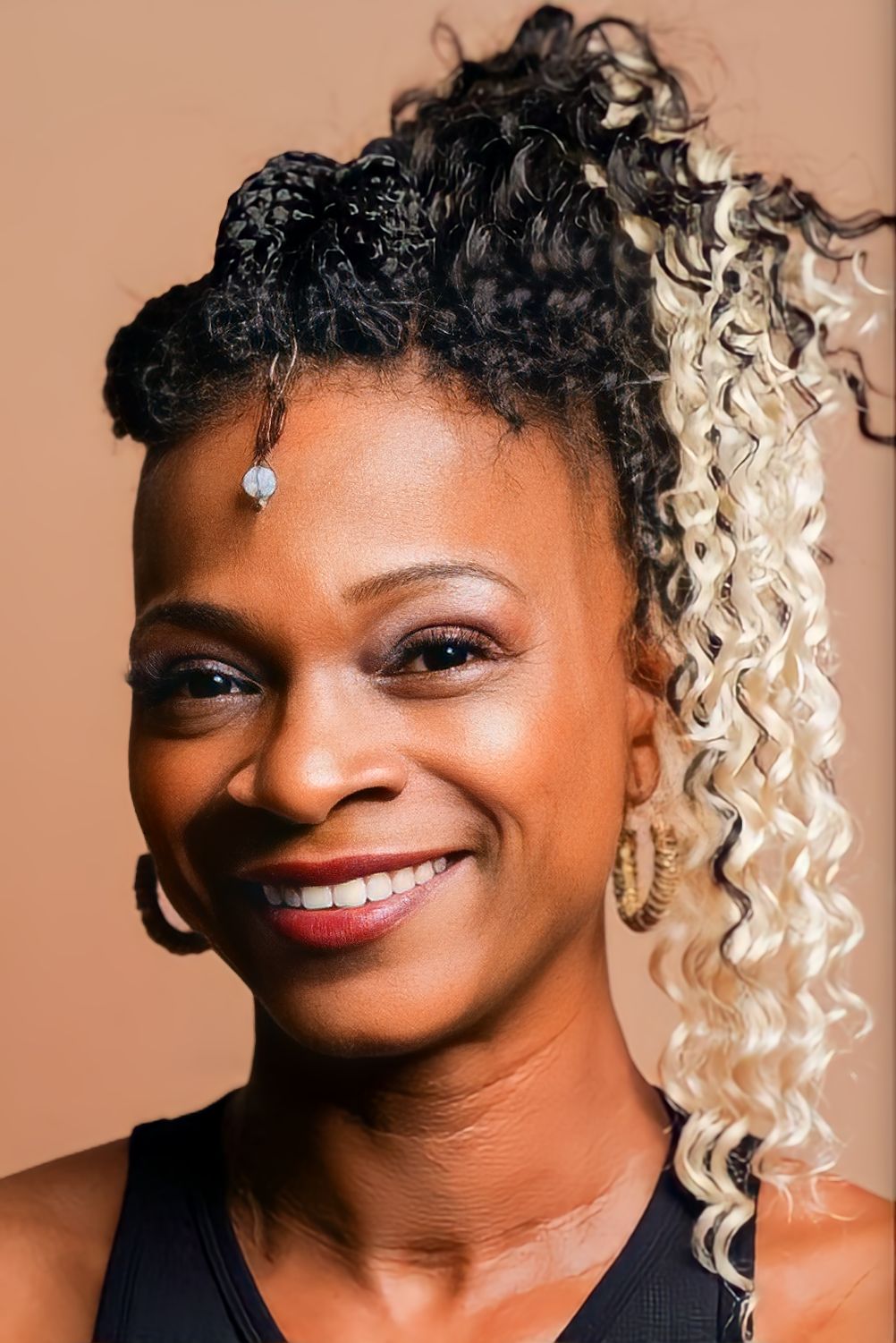 3D-rendered headshot portrait of Tracie Marie Jiggetts
